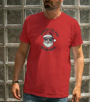 Vianočné pánske tričko s potlačou- Santa Claus