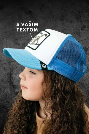 Detská šiltovka Trucker s vlastným textom