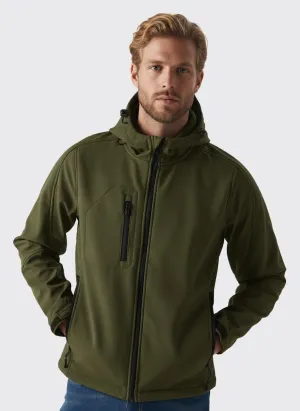 Pánska Softshell bunda s kapucňou WINDSTORM HOODED
