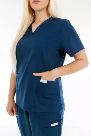 Dámska zdravotnícka blúzka Unidress Soft-morská