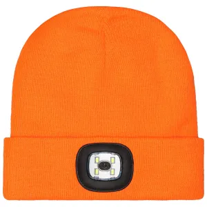 Pracovná čiapka s LED svetlom