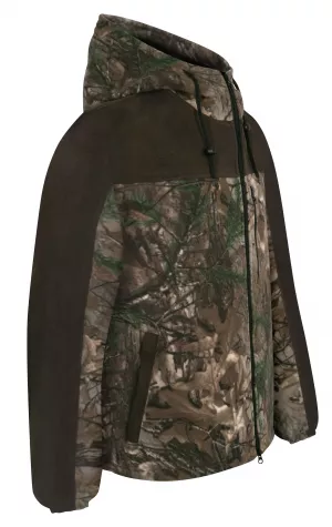 Fleecová bunda Kamufláž