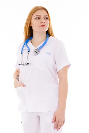 Zdravotnícka blúzka Unidress UNI-biela