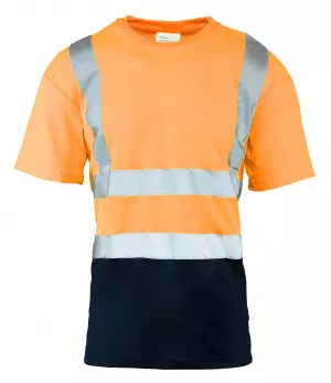 Pracovné reflexné tričko Brixton flash