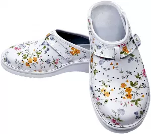 Zdravotná obuv dámska vzor kvety