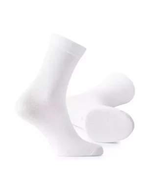 Biele unisex ponožky