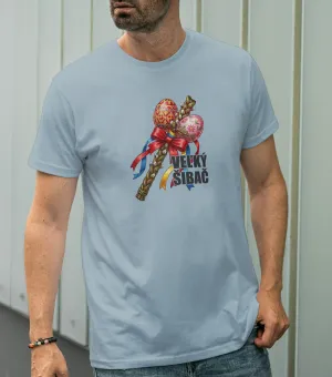 Zábavné pánske tričko s potlačou- Veľký šibač