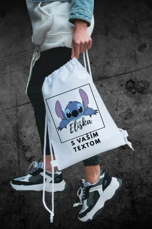 Sťahovací vak s vlastným textom