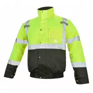 Zateplená bunda FLASH SHORT B2-žltá