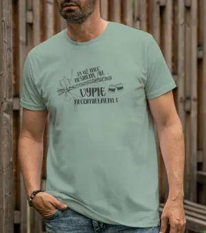 Zábavné pánske tričko s potlačou- Ja už moc nešibem ale...