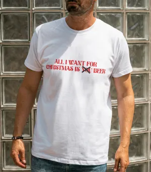 Pánske tričko s potlačou- All I want for Christmas...