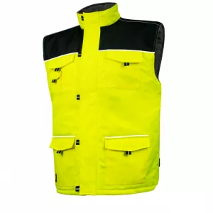 Pracovná Zateplená Vesta PROF-TOP YELLOW
