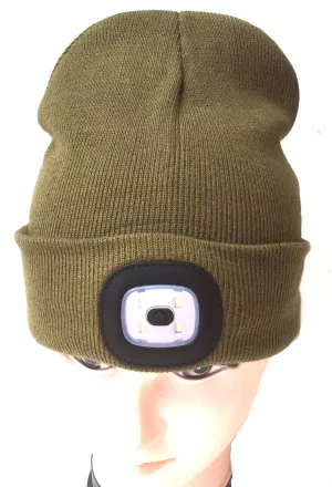 Poľovnícka LED čiapka