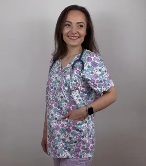 Zdravotnícka blúzka Unidress vzor Ms.Cat