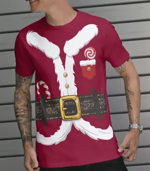 Pánske vianočné tričko - Pravý Santa Claus