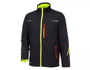 Softshellová bunda Engelbert Strauss Motion 2020 - BLACK