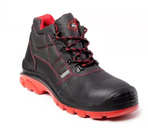 Pracovné členkové topánky O1 MAX-POPULAR RED
