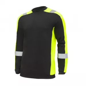Pracovné reflexné tričko s dlhým rukávom