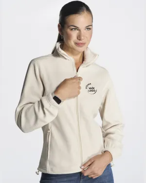 Dámska flísová mikina na zips s vlastnou výšivkou 10x10cm