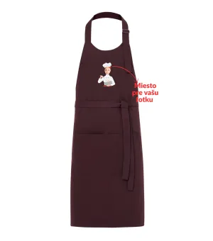 Kuchárska zástera s vlastnou fotkou