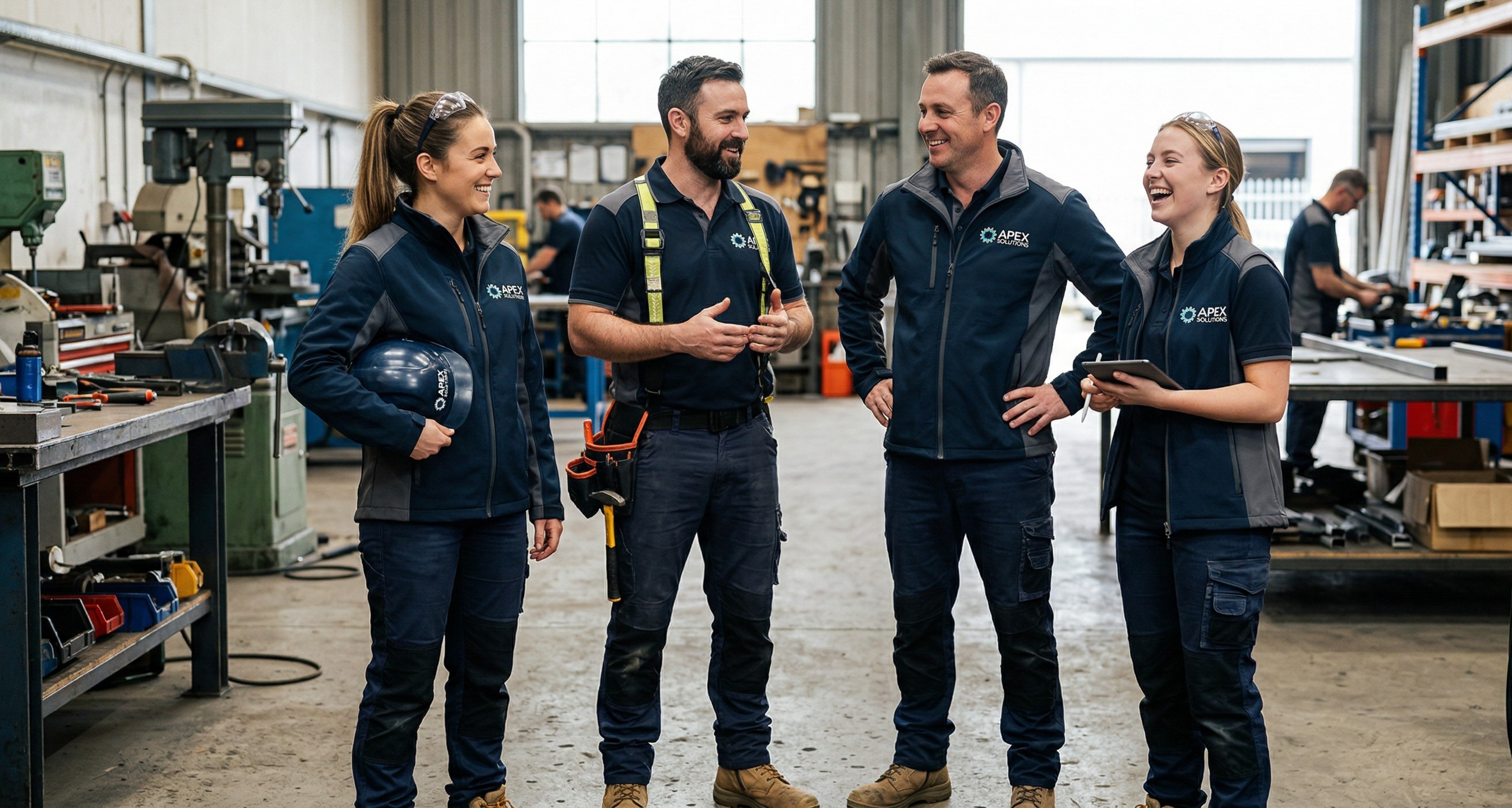 Firemné pracovné oblečenie s logom: 5 dôvodov prečo ho mať!